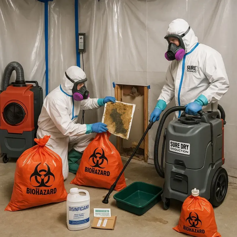 Contaminated Water Handling Protocols process in Audubon County, IA